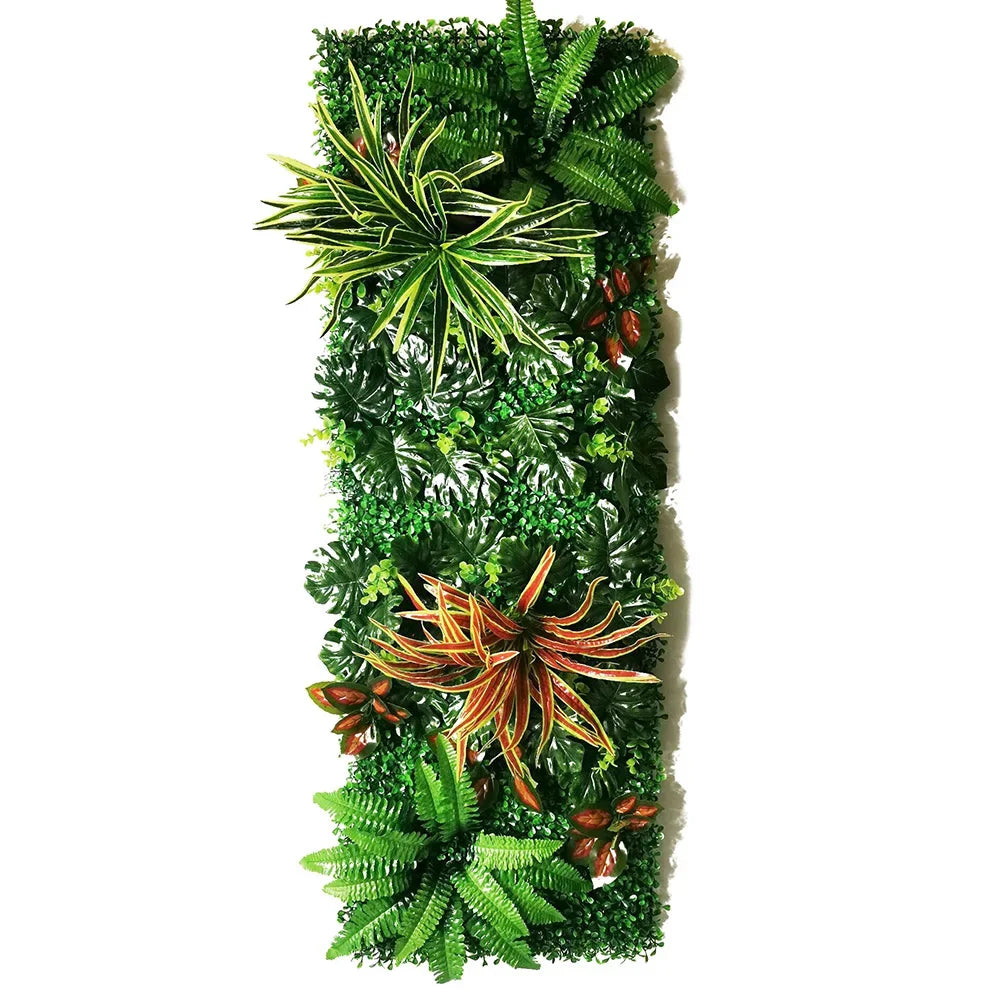 Artificial Subtropical Wall Panel Plant Decoration