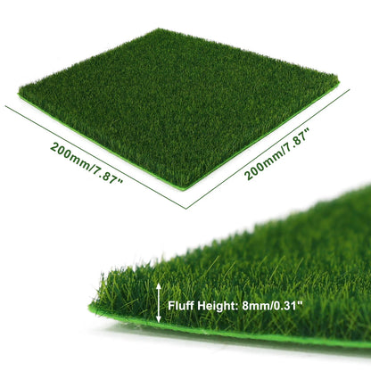 Thick Artificial Grass Mat for DIY Project