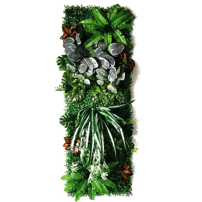 Artificial Subtropical Wall Panel Plant Decoration