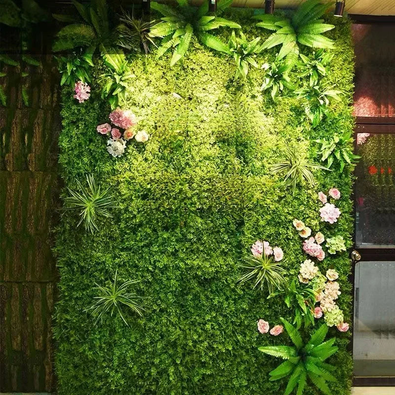 Artificial Subtropical Wall Panel Plant Decoration