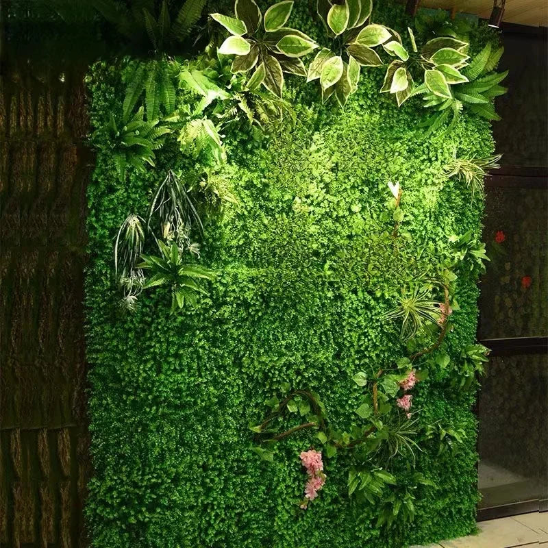 Artificial Subtropical Wall Panel Plant Decoration