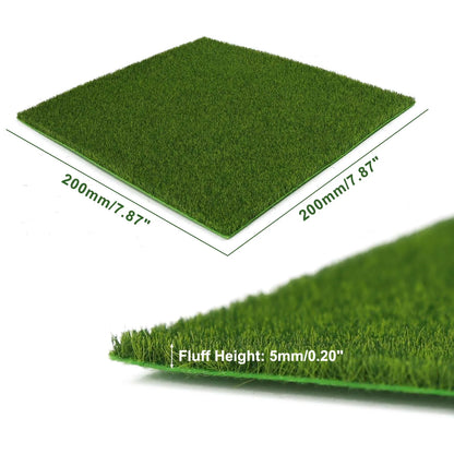 Thick Artificial Grass Mat for DIY Project