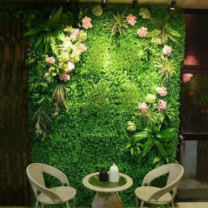 Artificial Subtropical Wall Panel Plant Decoration