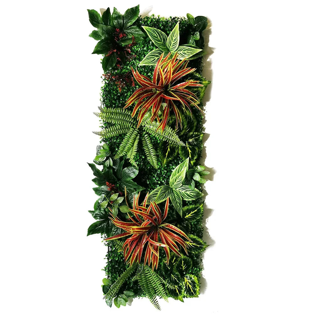 Artificial Subtropical Wall Panel Plant Decoration