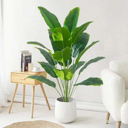 Artificial Tropical Leaves Plant