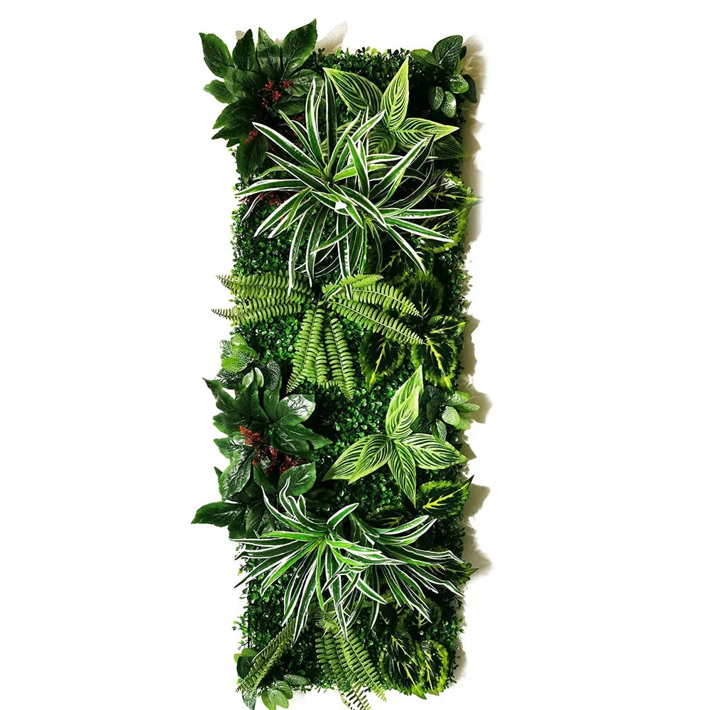 Artificial Subtropical Wall Panel Plant Decoration