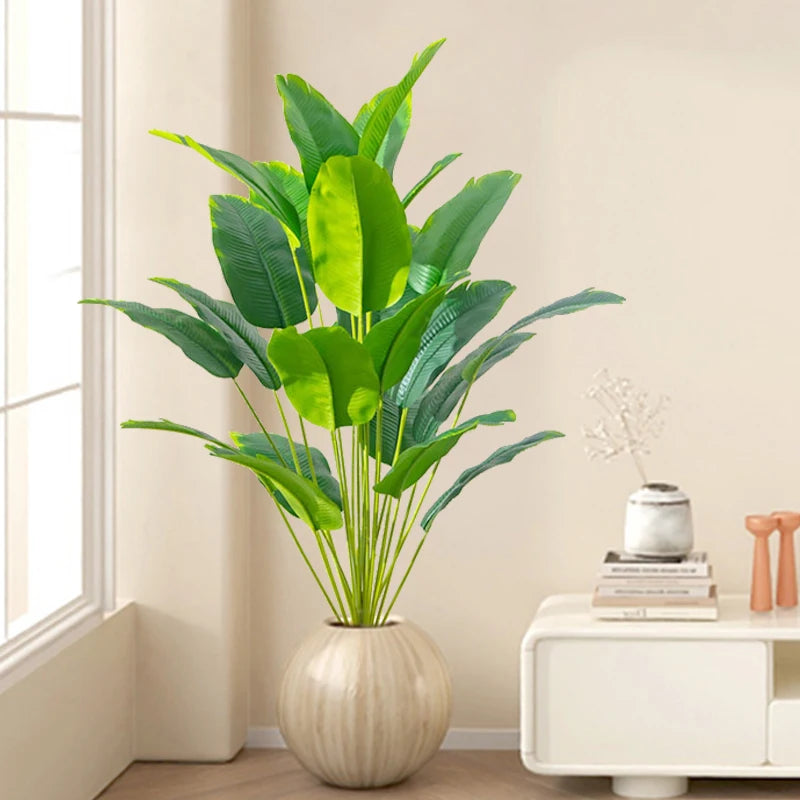 Artificial Tropical Leaves Plant