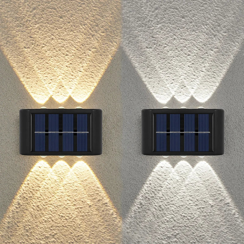 LED Outdoor Solar Lights White and Warm White