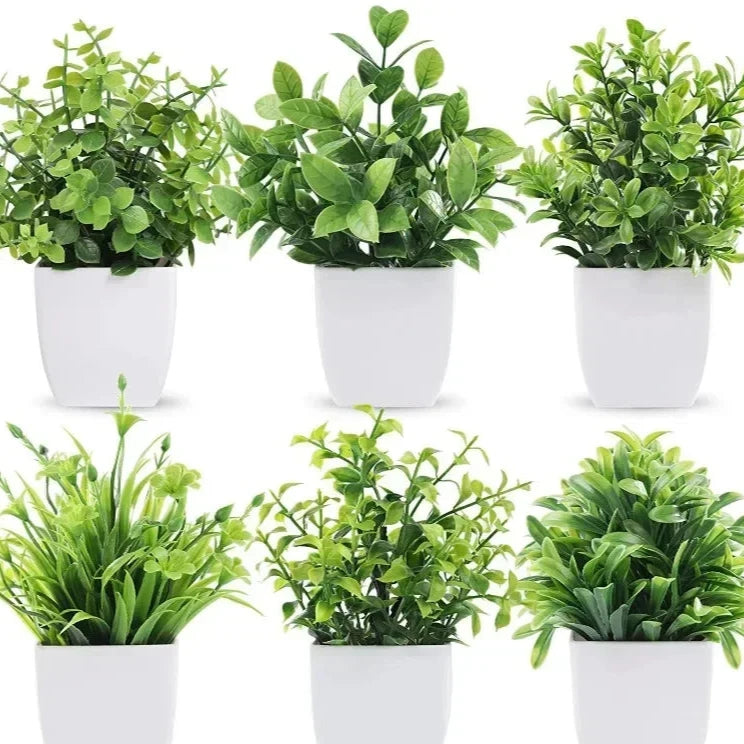 Variety of Artificial Plants with Pot