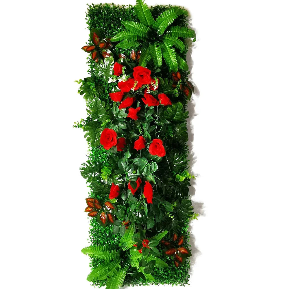 Artificial Subtropical Wall Panel Plant Decoration