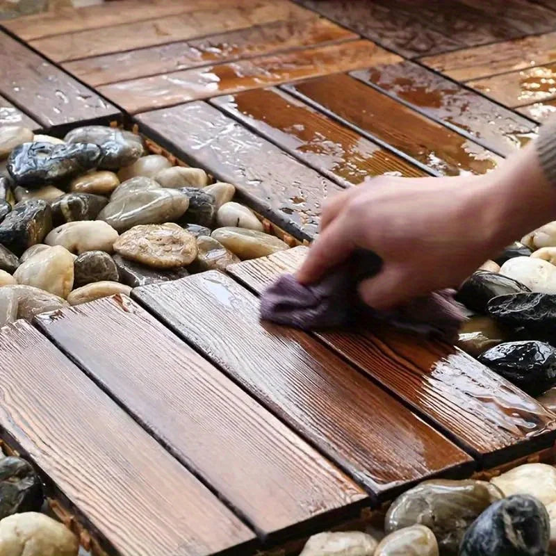 Solid Wood Flooring for Outdoor and Indoor