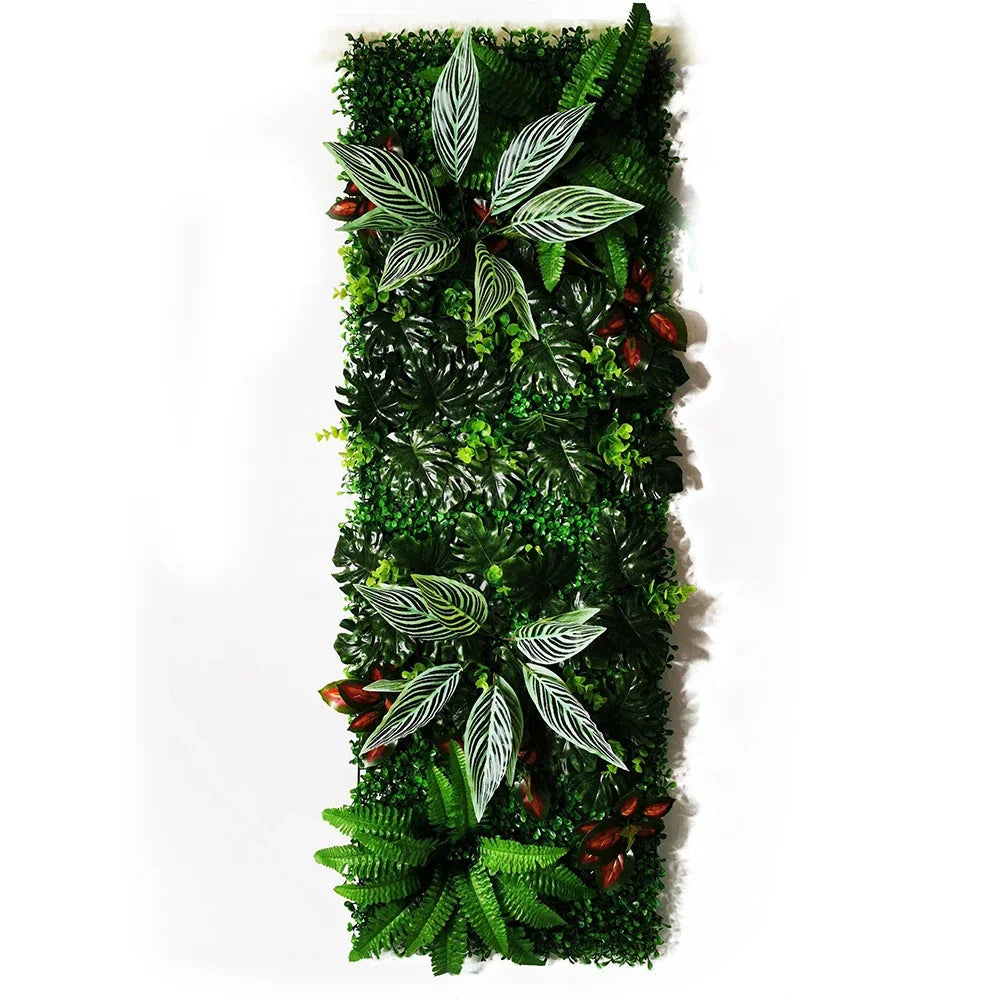 Artificial Subtropical Wall Panel Plant Decoration