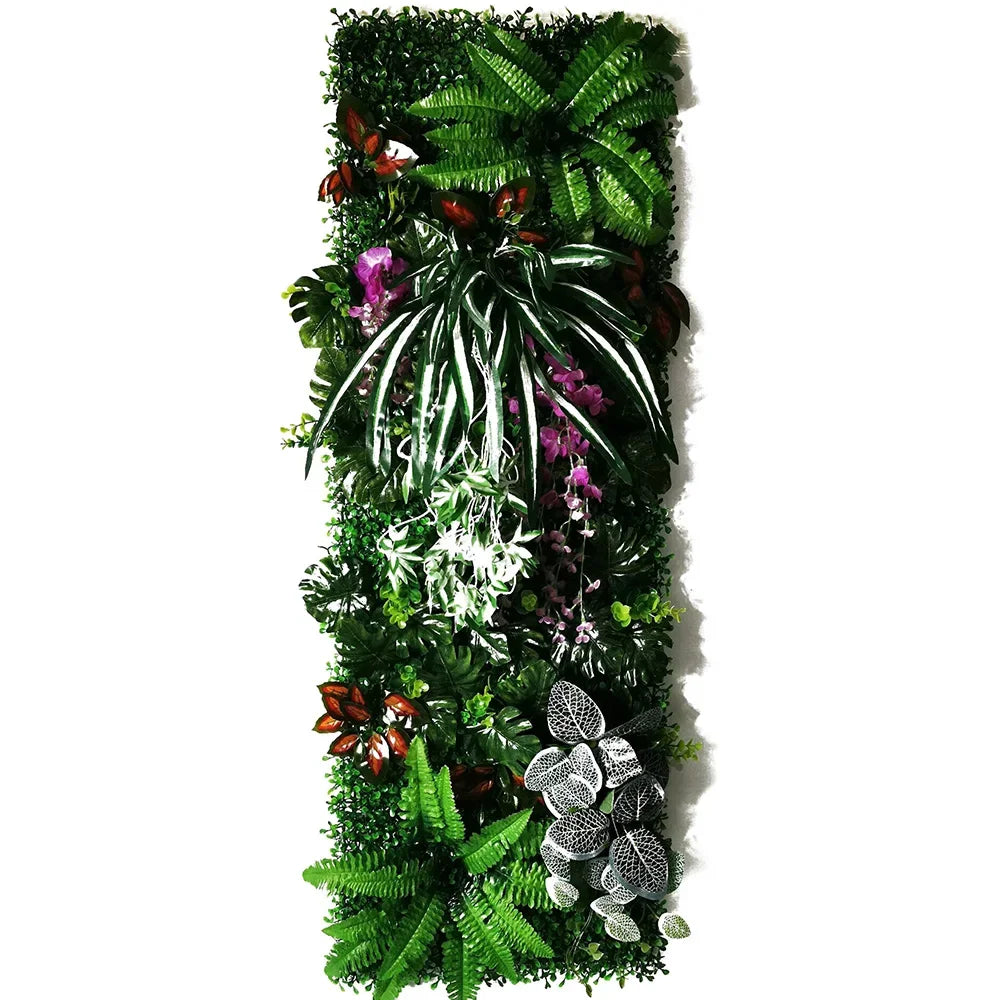 Artificial Subtropical Wall Panel Plant Decoration