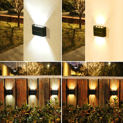 LED Outdoor Solar Lights White and Warm White