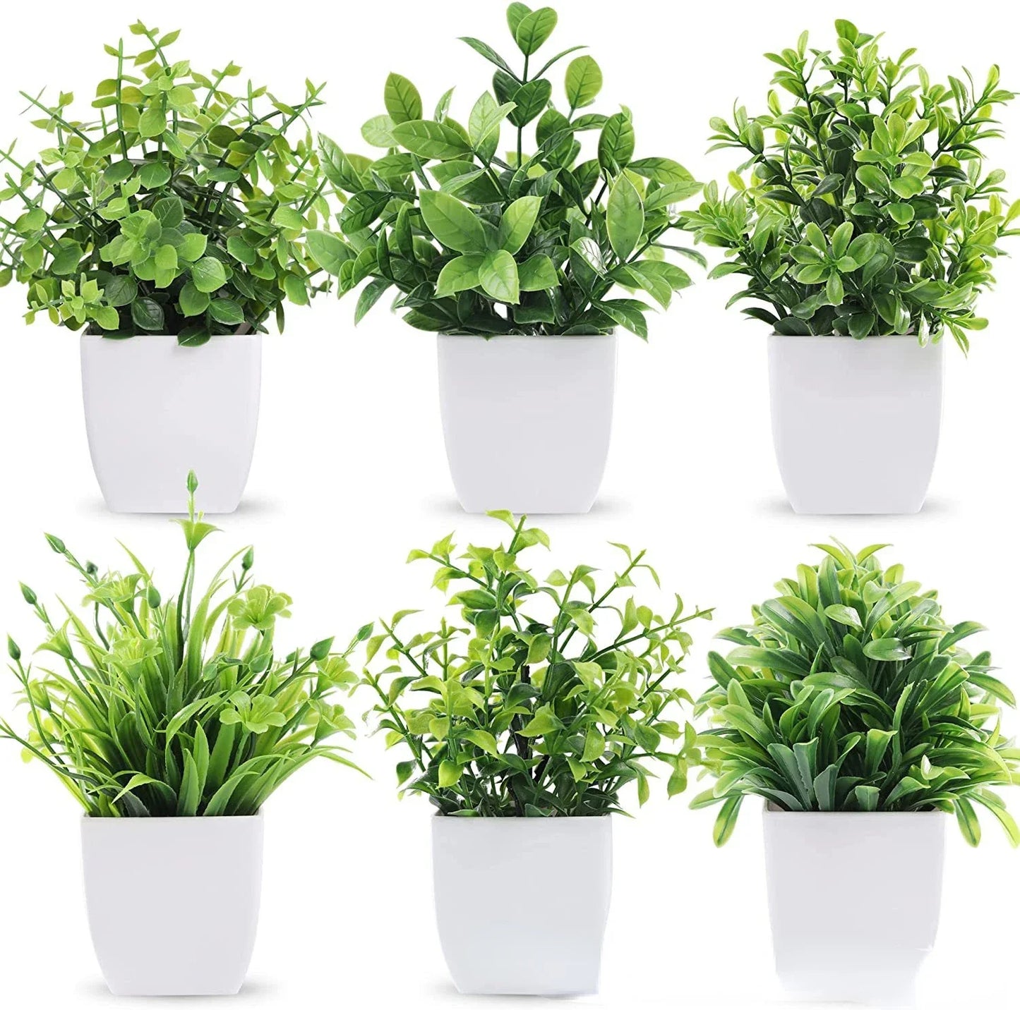 Variety of Artificial Plants with Pot