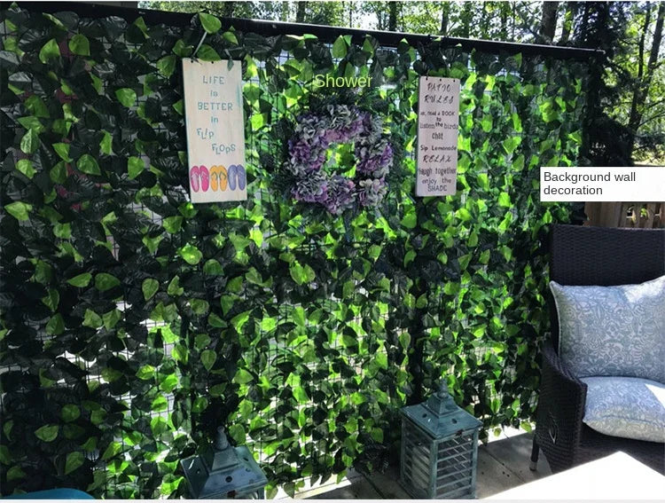 Artificial Ivy Grass Wall Panel - Different Sizes