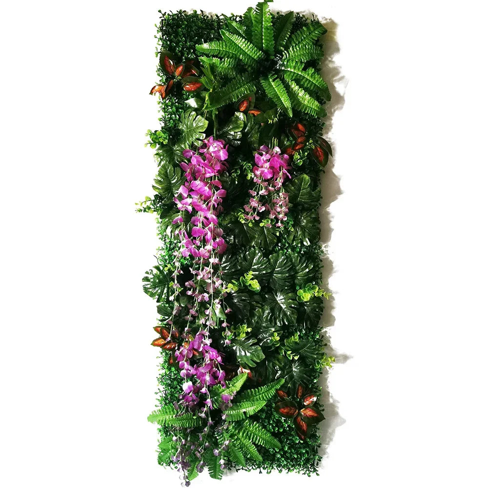 Artificial Subtropical Wall Panel Plant Decoration