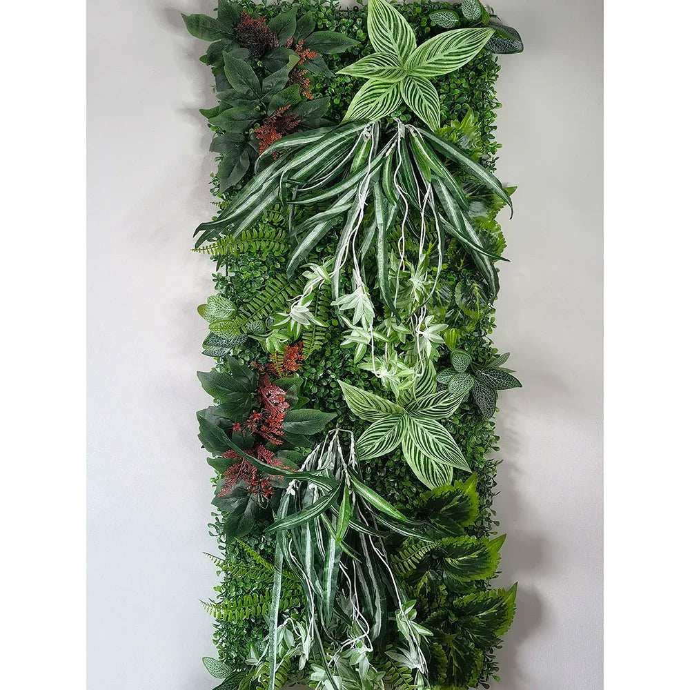 Artificial Subtropical Wall Panel Plant Decoration