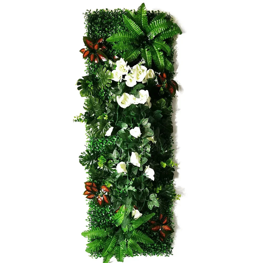 Artificial Subtropical Wall Panel Plant Decoration