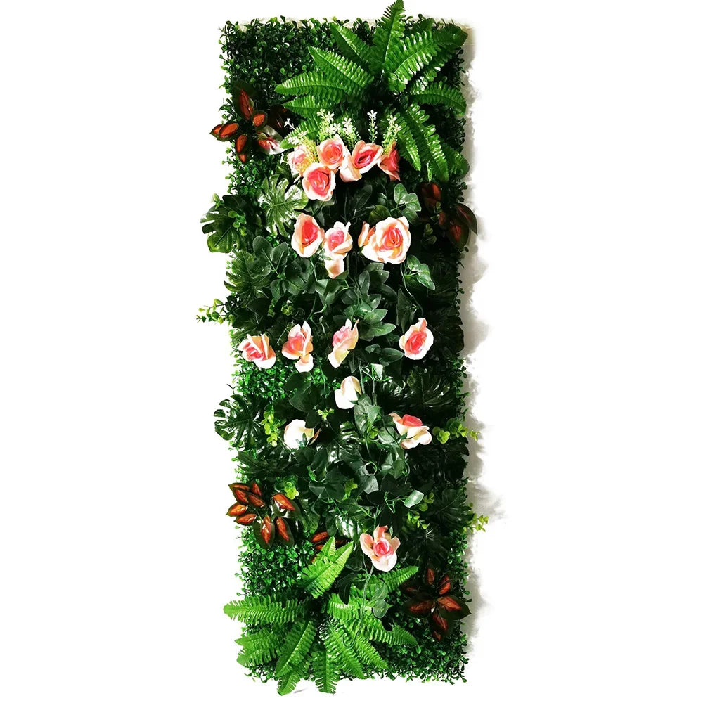 Artificial Subtropical Wall Panel Plant Decoration