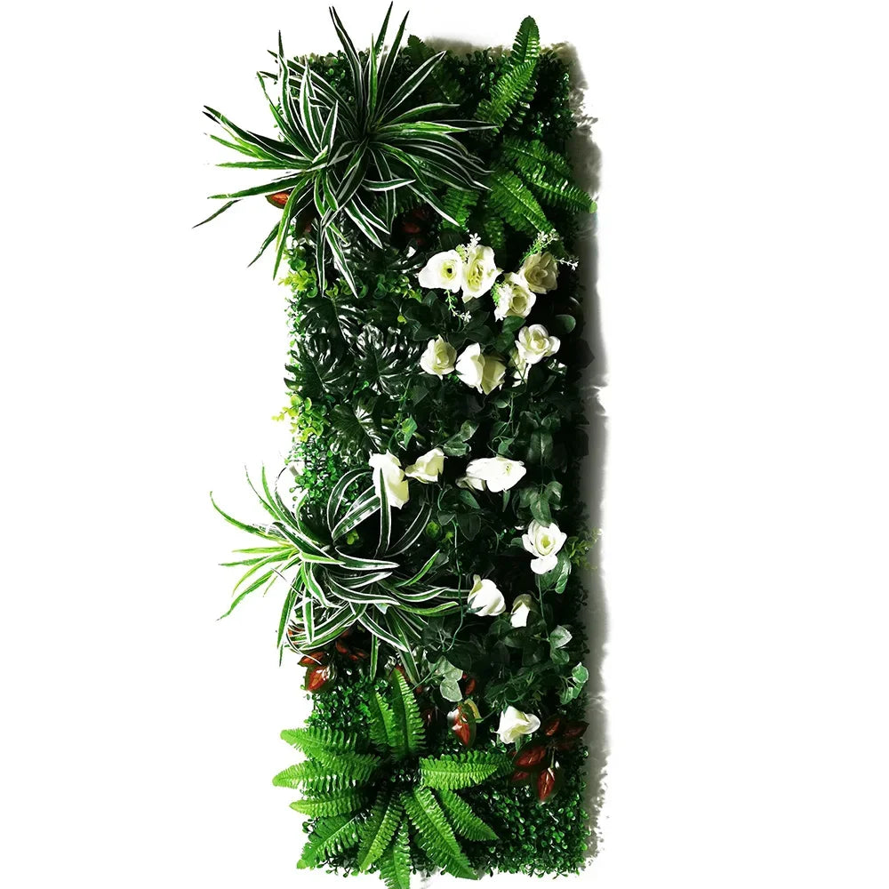 Artificial Subtropical Wall Panel Plant Decoration