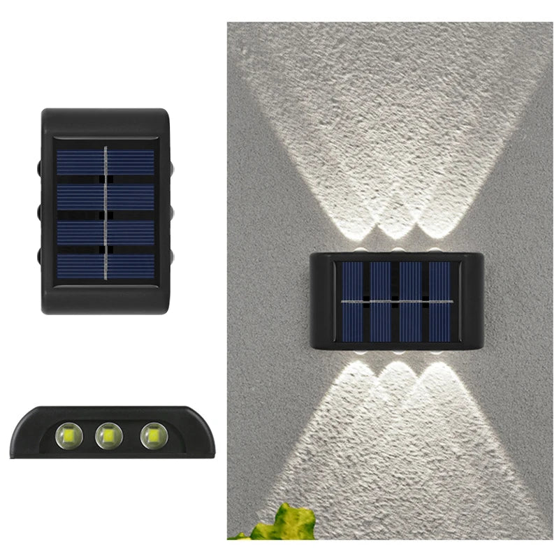 LED Outdoor Solar Lights White and Warm White