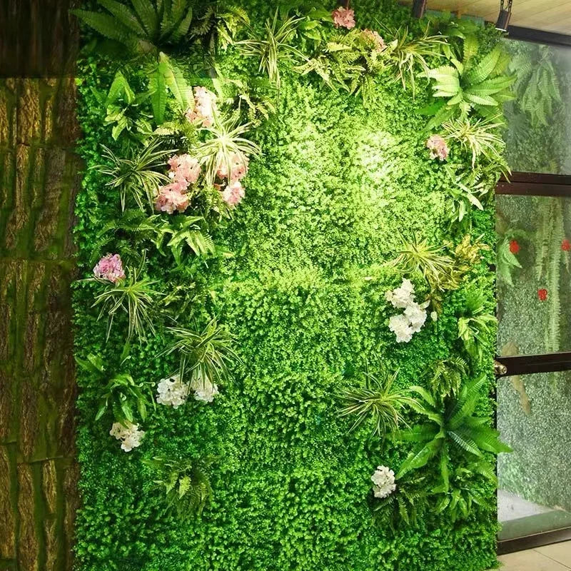 Artificial Subtropical Wall Panel Plant Decoration