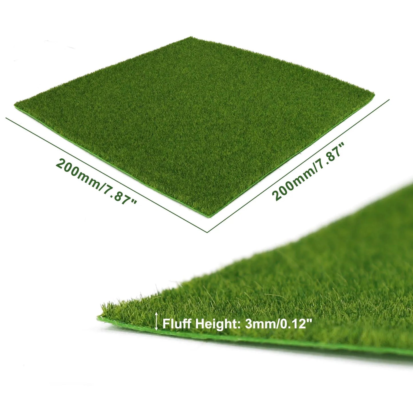 Thick Artificial Grass Mat for DIY Project