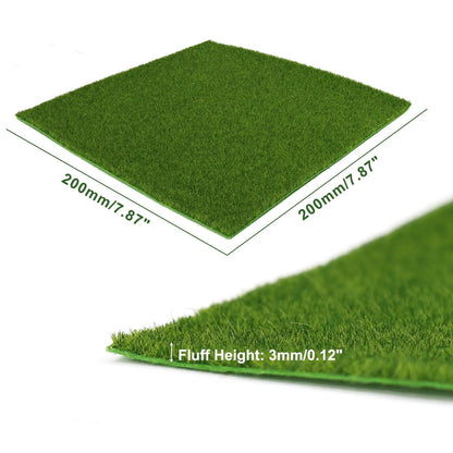 Thick Artificial Grass Mat for DIY Project