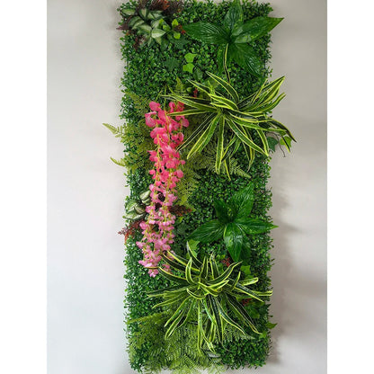 Artificial Subtropical Wall Panel Plant Decoration